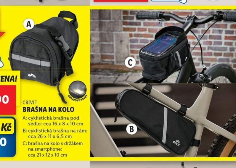 Crivit Brašna na kolo