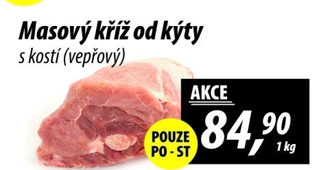 Masový kříž od kýty vepřový