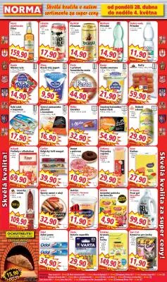akční leták Norma 28.4.2025-4.5.2025