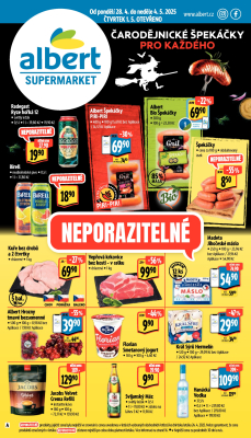 akční leták Albert 28.4.2025-4.5.2025