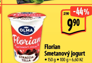Jogurt smetanový Florian Olma