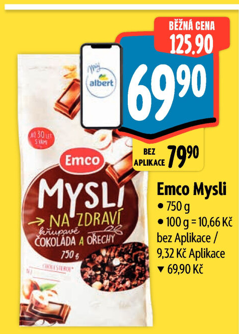 Müsli Mysli Emco - Albert akcniletaky.com