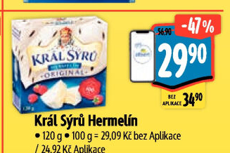 Sýr Hermelín Král sýrů