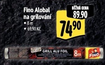 Alobal na grilovaní extra silný Fino