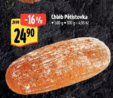 Chléb Pětistovka