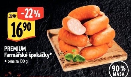 Farmářské špekáčky Premium