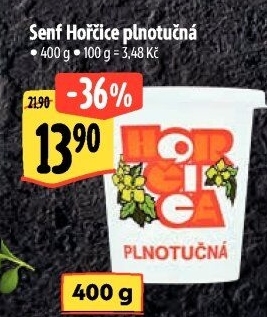 Hořčice plnotučná Senf