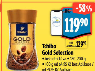 Instantní káva Tchibo Gold Selection