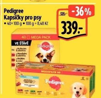 Kapsičky pro psy Pedigree