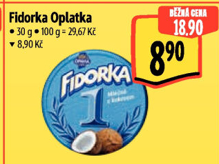 Oplatky Fidorka Opavia