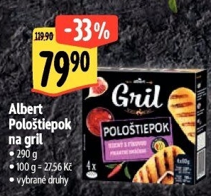 Sýr Pološtiepok Albert Gril