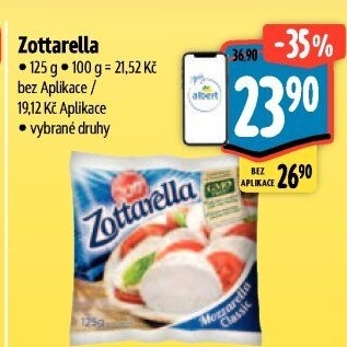 Sýr Zottarella Zott