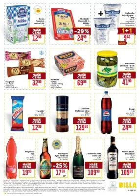 akční leták BILLA 28.4.2025-4.5.2025