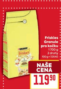 Granule pro kočky Friskies