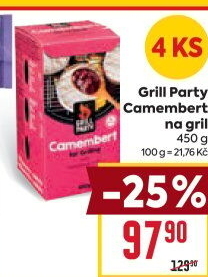 Sýr Camembert na gril Grill Party