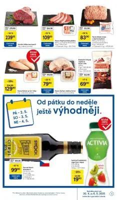 akční leták Tesco 30.4.2025-6.5.2025