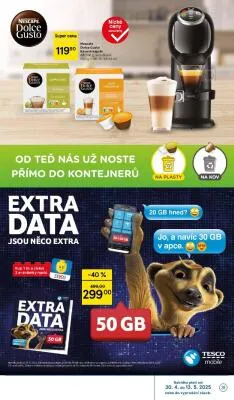 akční leták Tesco 30.4.2025-6.5.2025
