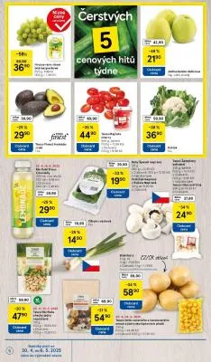 akční leták Tesco 30.4.2025-6.5.2025