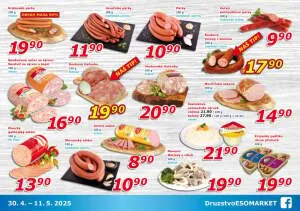 akční leták ESO MARKET 30.4.2025-11.5.2025