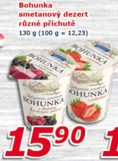Dezert Bohunka Bohušovická mlékárna