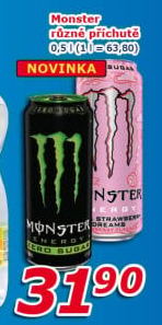 Energetický nápoj Monster Energy
