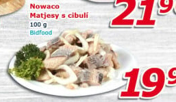 Matjesy s cibulí Nowaco