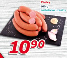 Párky Kostelecké uzeniny