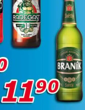 Pivo světlé výčepní 10° Braník
