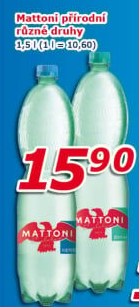 Přírodní voda Mattoni