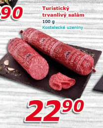 Salám turistický Kostelecké uzeniny