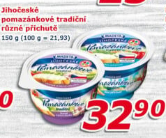 Tradiční pomazánkové Jihočeské Madeta