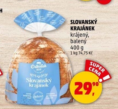 Chléb Slovanský krajánek Odkolek