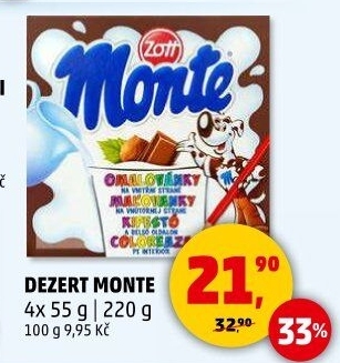 Dezert Monte Zott