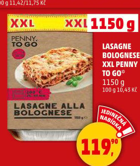 Lasagne alla Bolognese Penny To Go