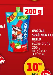 Ovocná kapsička Hello