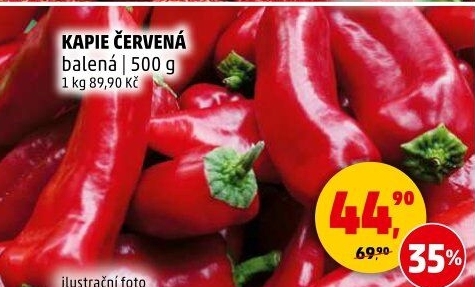 Paprika červená kapie