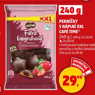 Perníčky plněné Café time