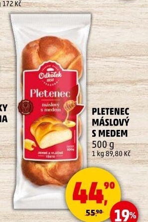 Pletenec máslový Odkolek