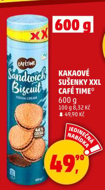 Sušenky slepované Café time
