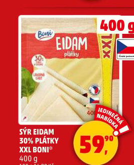 Sýr Eidam 30% Boni