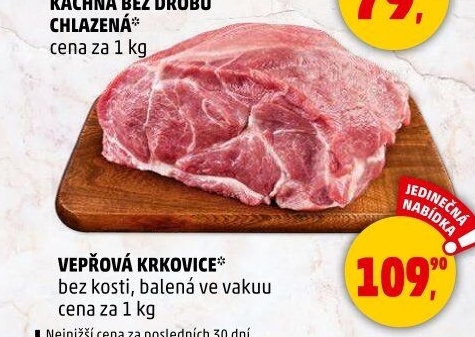 Vepřová krkovice bez kosti