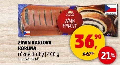 Závin Karlova Koruna