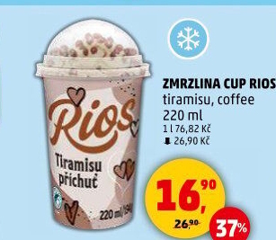 Zmrzlina v kelímku Rios