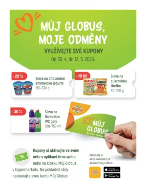 akční leták Globus 30.4.2025-6.5.2025
