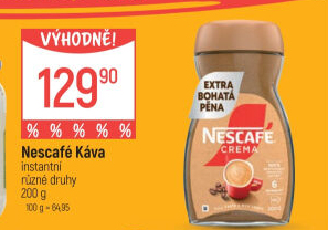 Instantní káva Nescafé Classic Crema