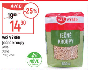 Ječné kroupy Váš Výběr