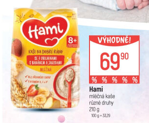 Kaše mléčná Hami