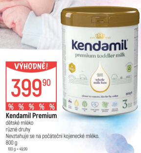 Kojenecká výživa Premium HMO+ Kendamil