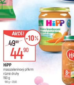 Příkrm masozeleninový Bio HiPP