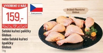 Selská kuřecí stehna Globus